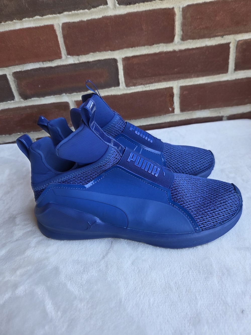 Puma Softride Slip On Sneakers Blue Women's Size 7 EU 37.5